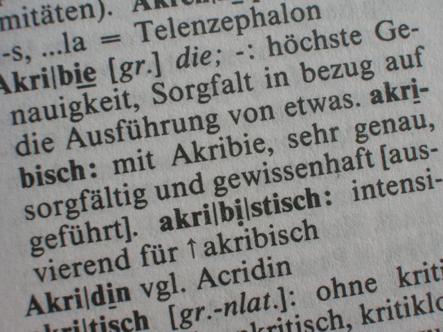Akribisch